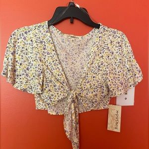 Ladies Rewind Floral Top